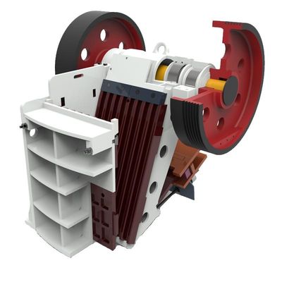 Mini y de alta presión de extrusión de la mandíbula de la piedra trituradora 55KW con alto rendimiento