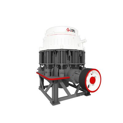 175 mm Tamaño máximo de alimentación ZG270-500 trituradora de cono de resorte de acero fundido con análisis predictivo y 250 kW de potencia del motor