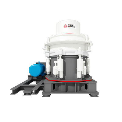 Conmocionador de cono multicilíndrico de tamaño de alimentación de 210 mm con sistema hidráulico integrado