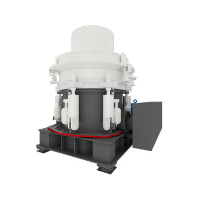 210 mm tamaño de puerto de alimentación trituradora de cono portátil de varios cilindros con sistema hidráulico integrado y 250 kW de potencia del motor