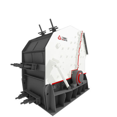 Trituradora de impacto 150 T/H con estructura de cubierta hidráulica para operaciones mineras