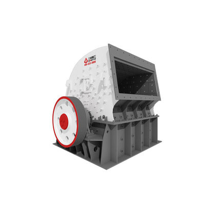 Máquina de trituración por martillo de proceso simplificado 600-1000 t/h para ferrocarril
