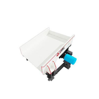 300TPH Capacidad de procesamiento Alimentador vibratorio de eje único con estructura simple para equipos de trituración y minería
