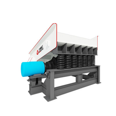 Máquina alimentadora estable de un solo eje con capacidad de procesamiento de 300 T/H