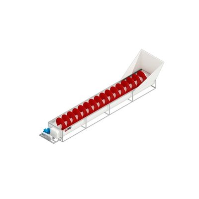 Lavadora de arena minera de 11 kW con plataforma de operación simple