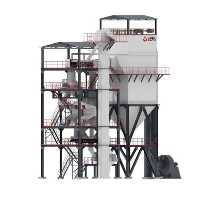 Máquina de construcción de arena tipo torre de alto rendimiento 950KW para procesamiento de arena