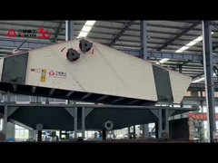 Pantalla de deshidratación de alta frecuencia 7.5KWX2 con gran intensidad de vibración