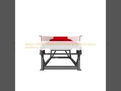 Avance 200 TPH de doble eje de alimentación vibrante para canteras y minería